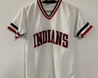 vintage indians jersey