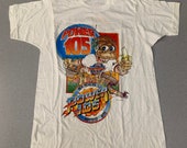Vintage 80s Power 105 Radio single stitch T Shirt