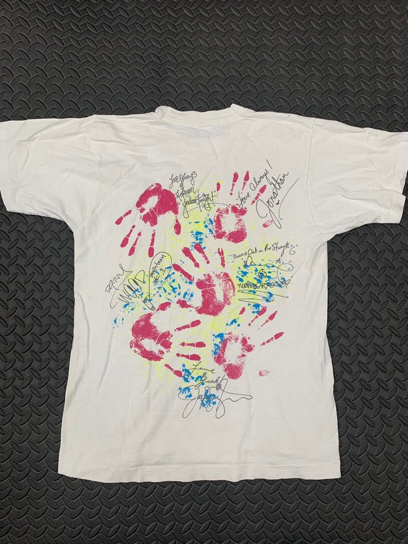 Vintage 80s New Kids On The Block 1989 Tour T-shirt