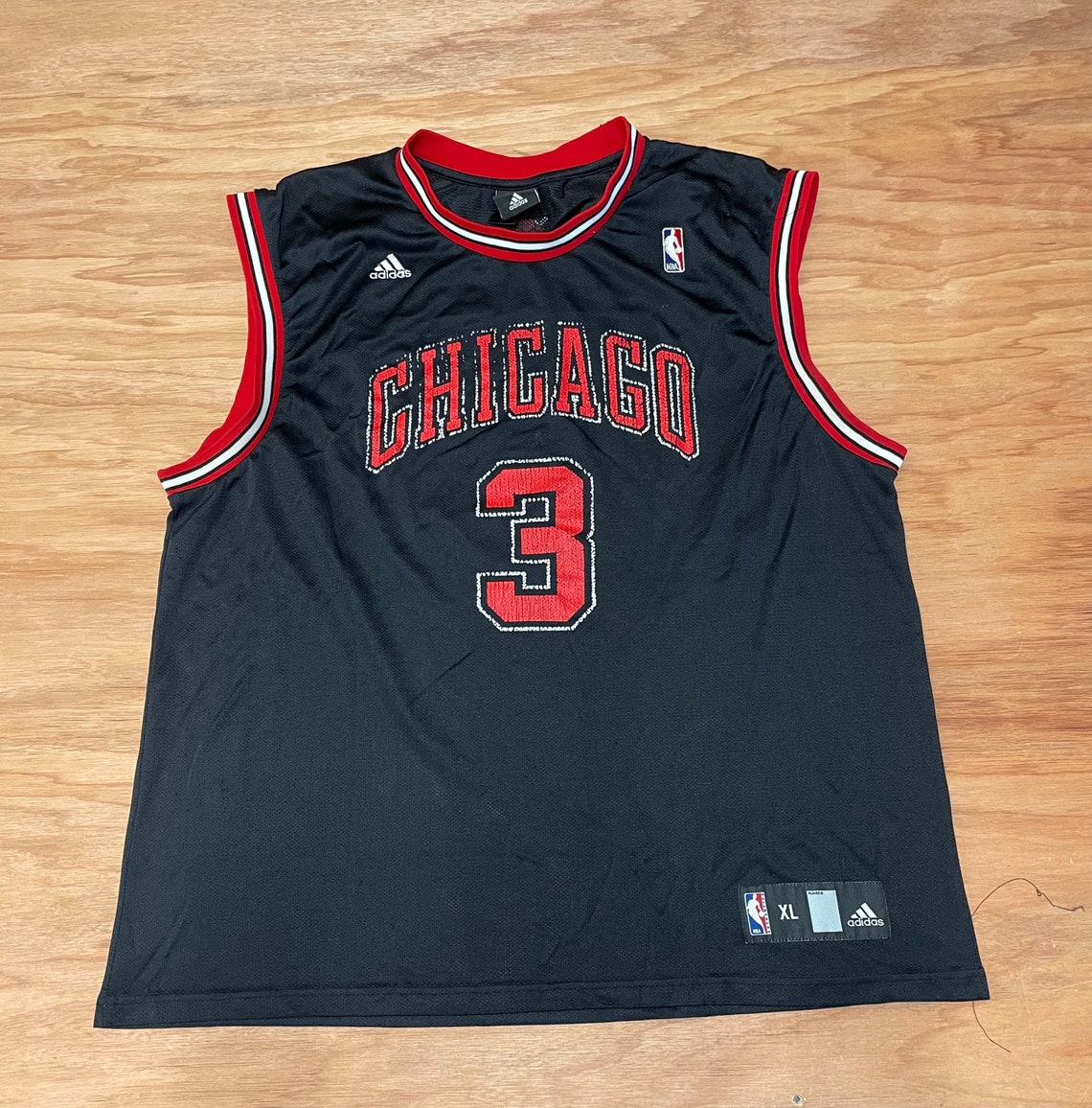 Adidas Chicago Bulls 3 Ben Wallace NBA Jersey | Etsy