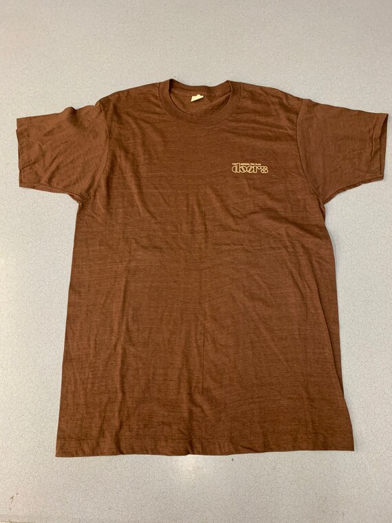 Vintage 70s The Doors Fan Club Band T-shirt