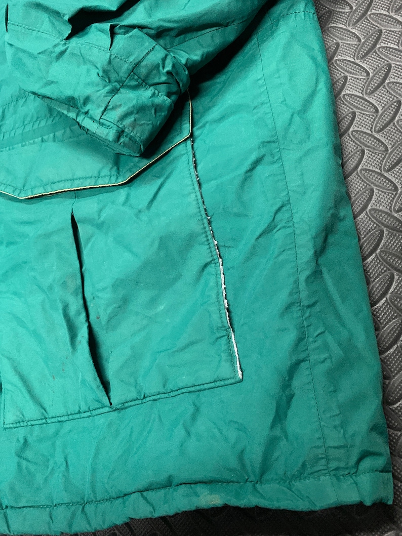 Vintage 90s L.L Bean button up made in USA Goretex jacket
