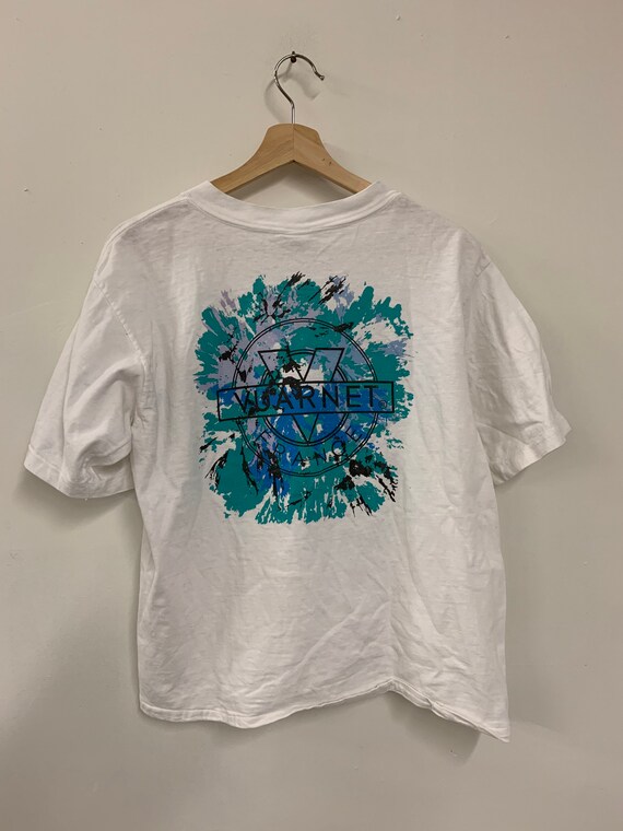 Vuarnet neon logo big print Graphic T shirt