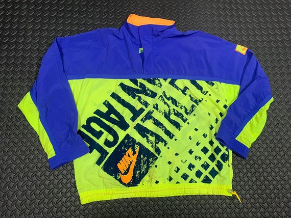 Vintage 90s Nike Challenge Court Spellout Big Chec