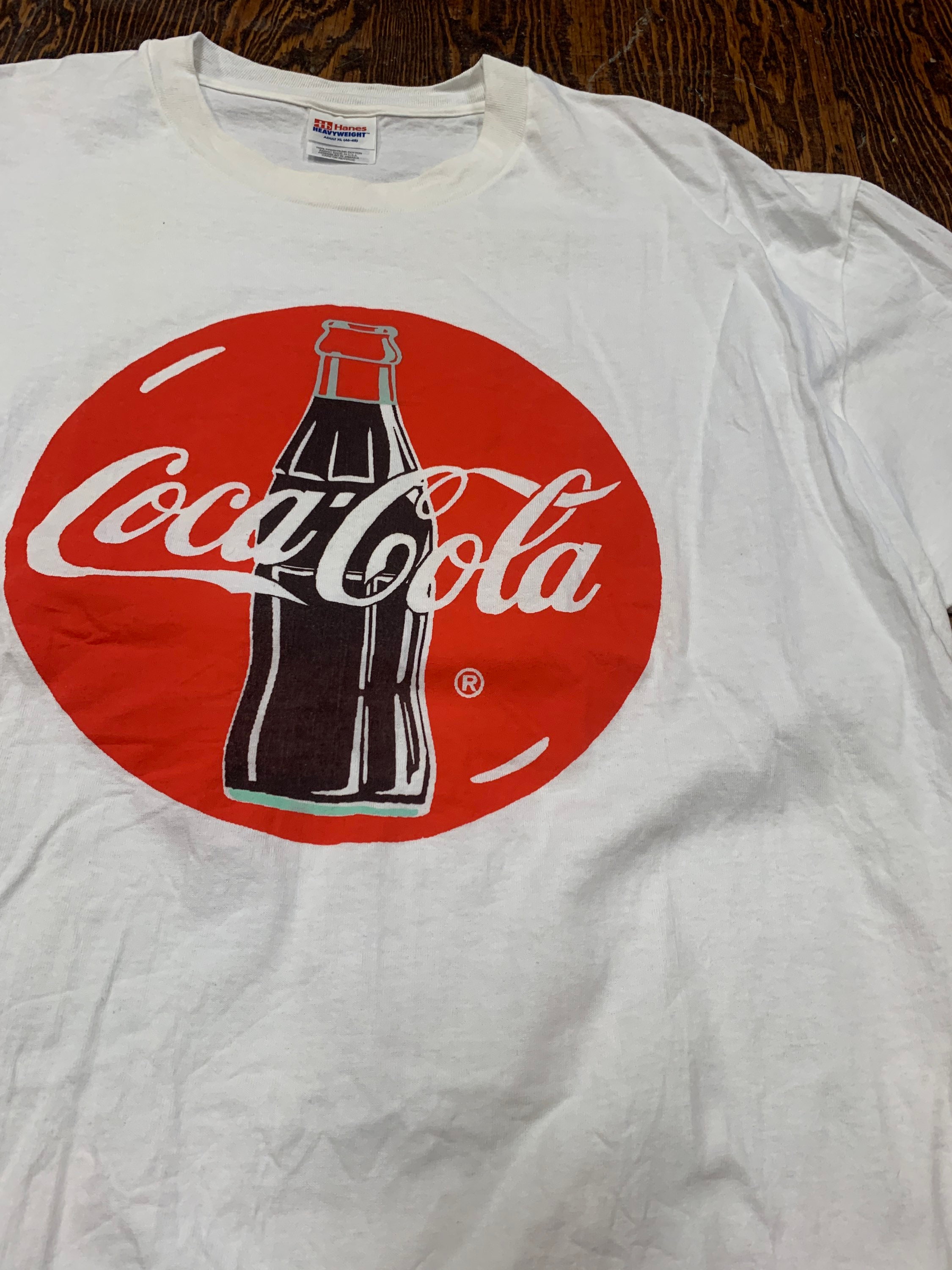 Vintage 90s Coca-Cola Big Logo t-shirt | Etsy