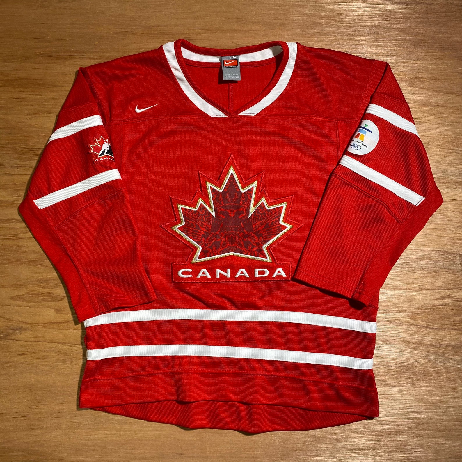 Vintage Team Canada 2010 Olympics Nike NHL Youth Hockey Jersey Etsy