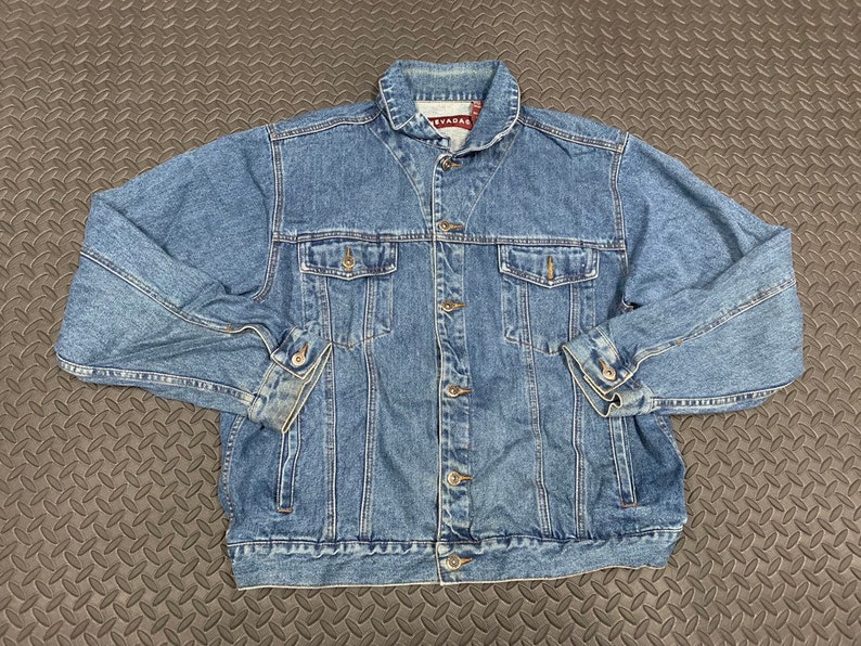 Vintage 90s Nevada Jeans medium wash Denim jacket