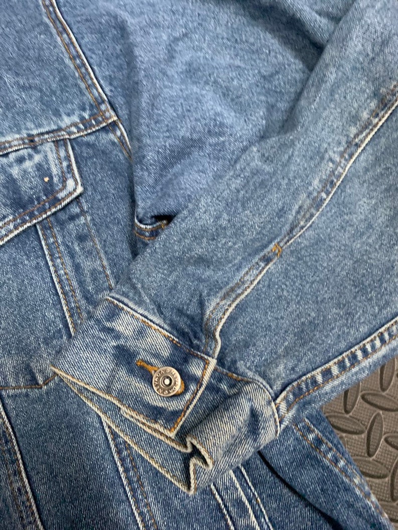 Vintage 90s Nevada Jeans medium wash Denim jacket