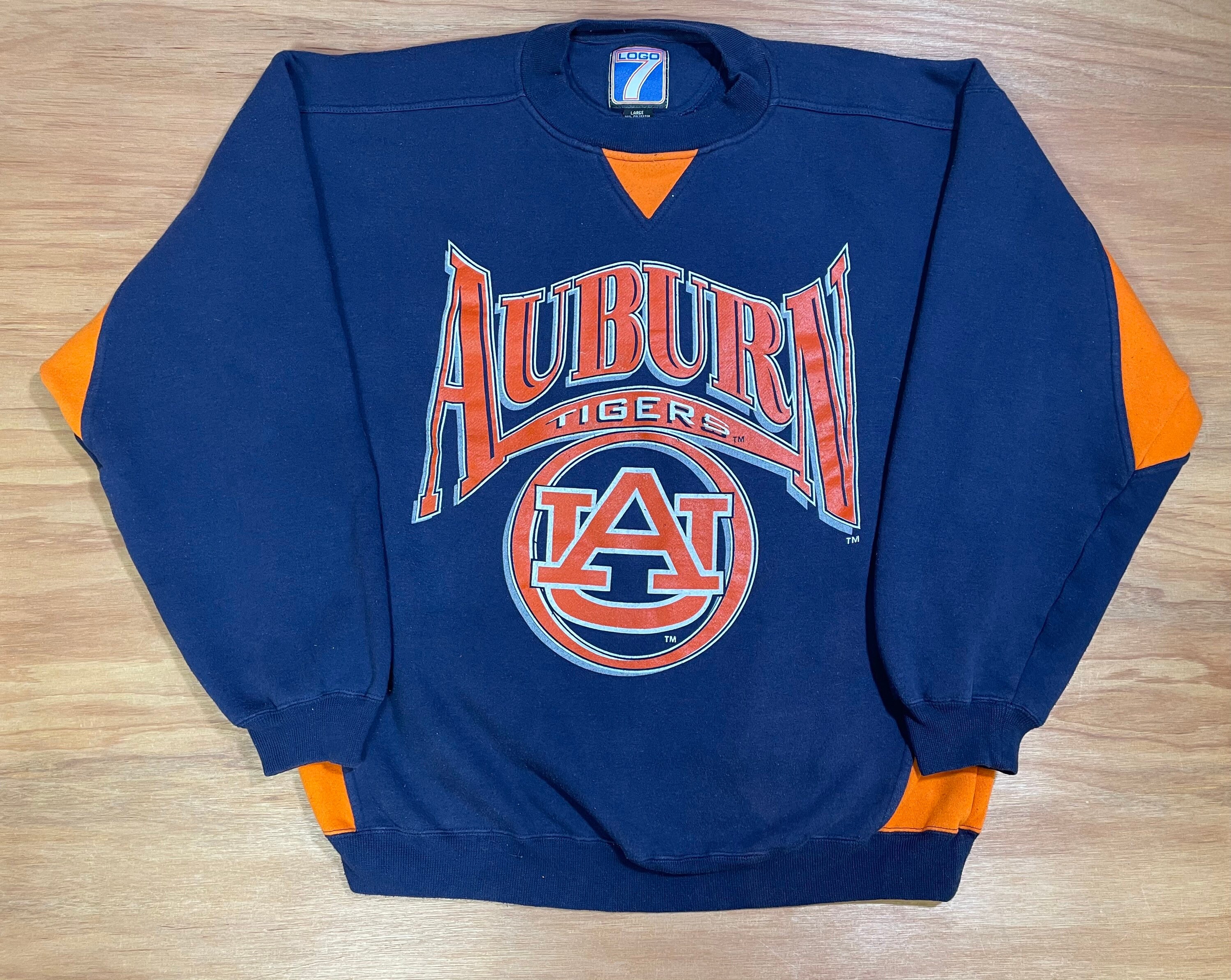 Vintage Auburn University Tigers 1990s Crewneck Sweater | Etsy