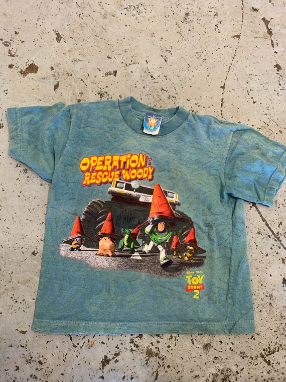 Rare Toy Story 2 vintage 1999 Promo kids T Shirt