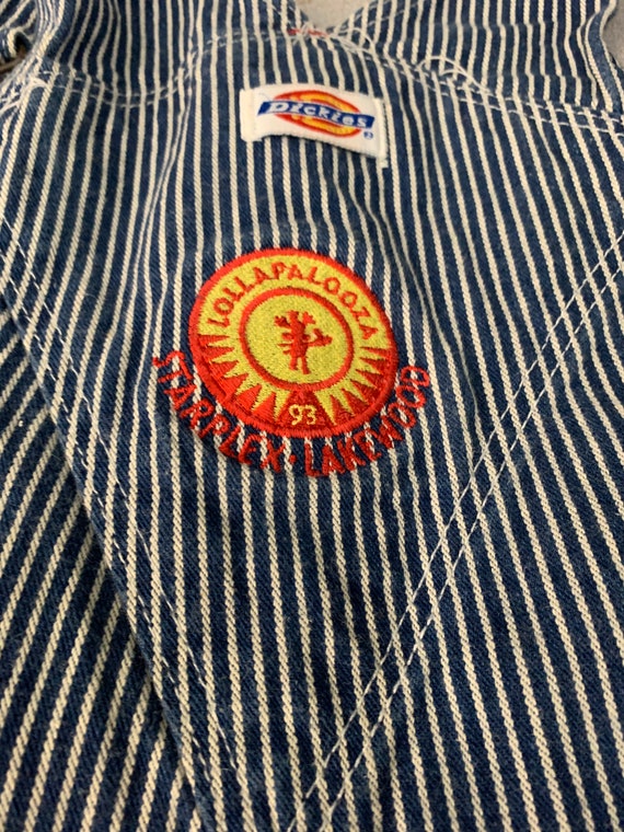 Vintage 90s Lollapalooza 1993 Dickies Overalls