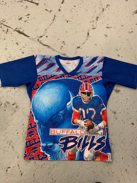 Vintage 90s Buffalo Bills CCM All Over Print NFL