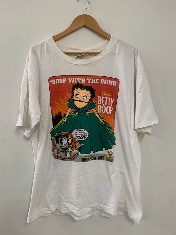 Vintage 90's Betty Boop Boop With The Wind Double