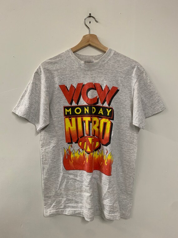 Vintage 90s WCW Monday Nitro TNT Wrestling T-Shirt