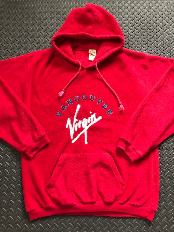 Vintage 90s Virgin Vancouver Fleece hoodie