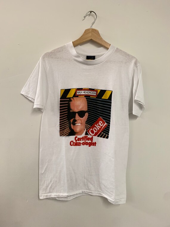 Max Headroom Coca Cola Vintage 80s 1989 Single sti
