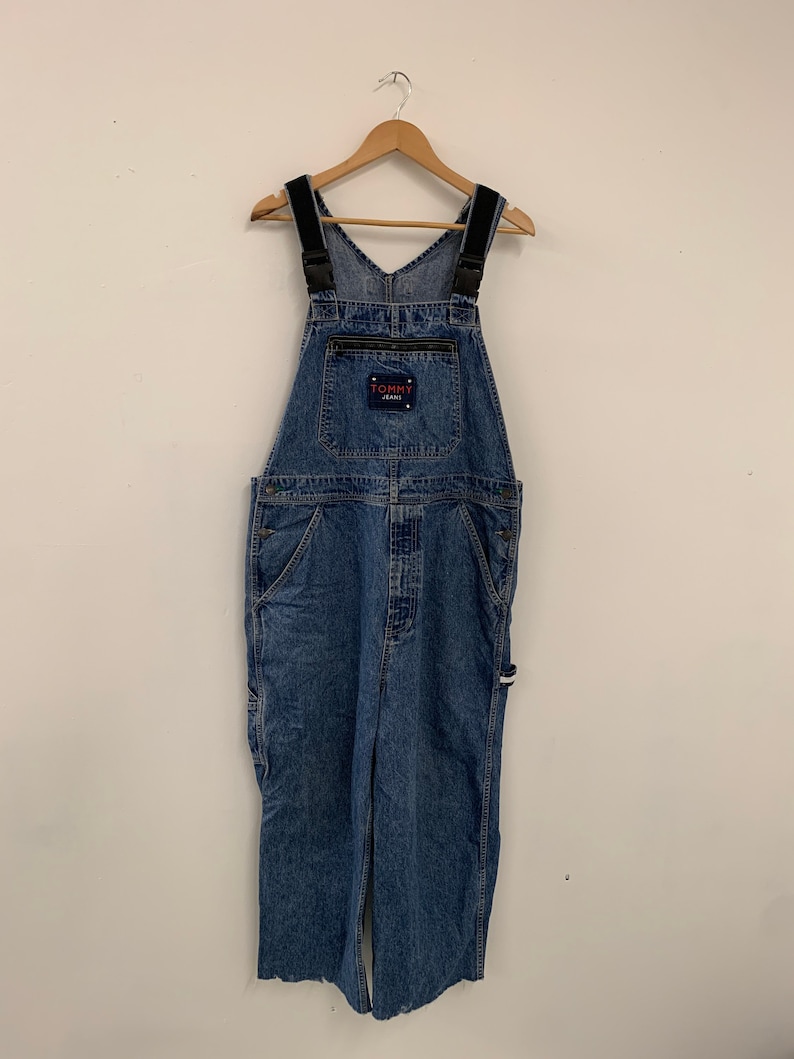 Vintage 90s Tommy Hilfiger Denim Overalls