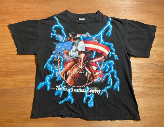 Vintage USA Thunder The Great American Cowboy 1990