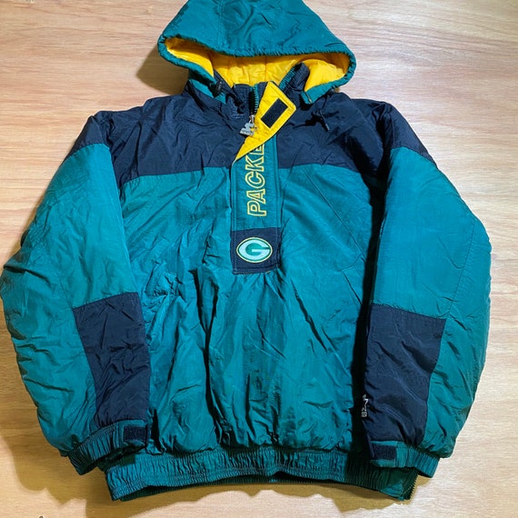 Vintage 90s Green Bay Packers NFL Starter Youth Pu