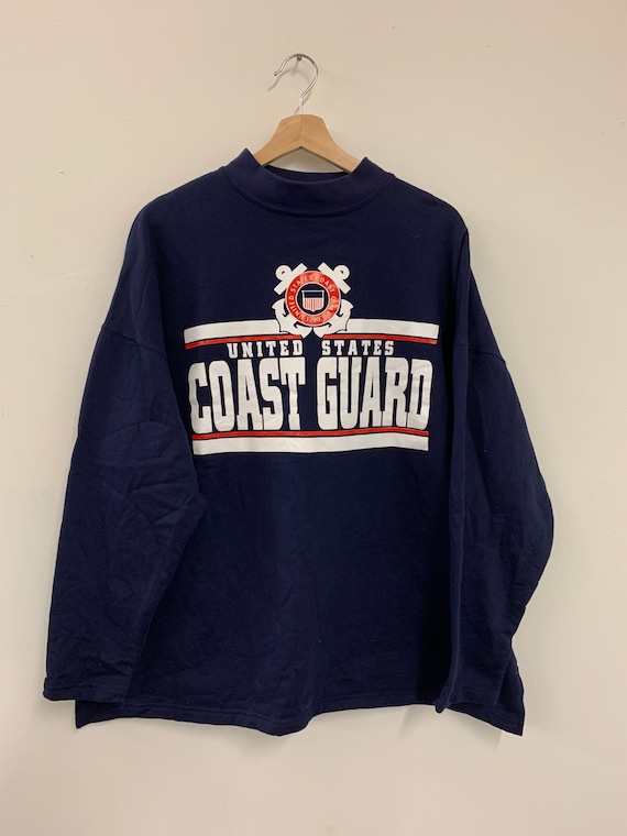 USA Coast Guard vintage 90s graphic crewneck sweat