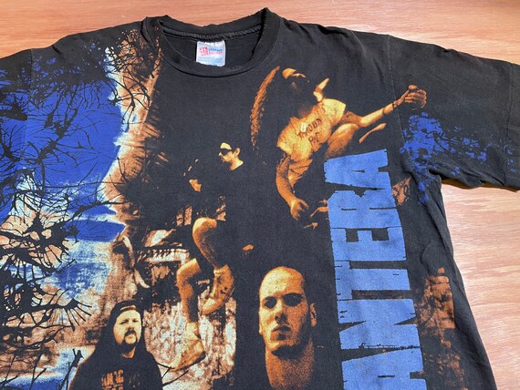 1993 Pantera All Over Print Vintage Graphic Shirt