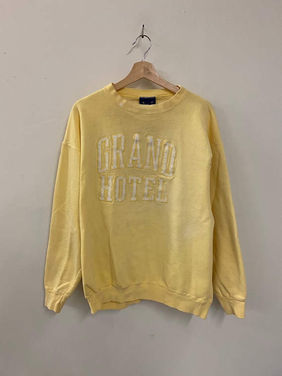 Vintage 90s Grand Hotel crewneck sweater