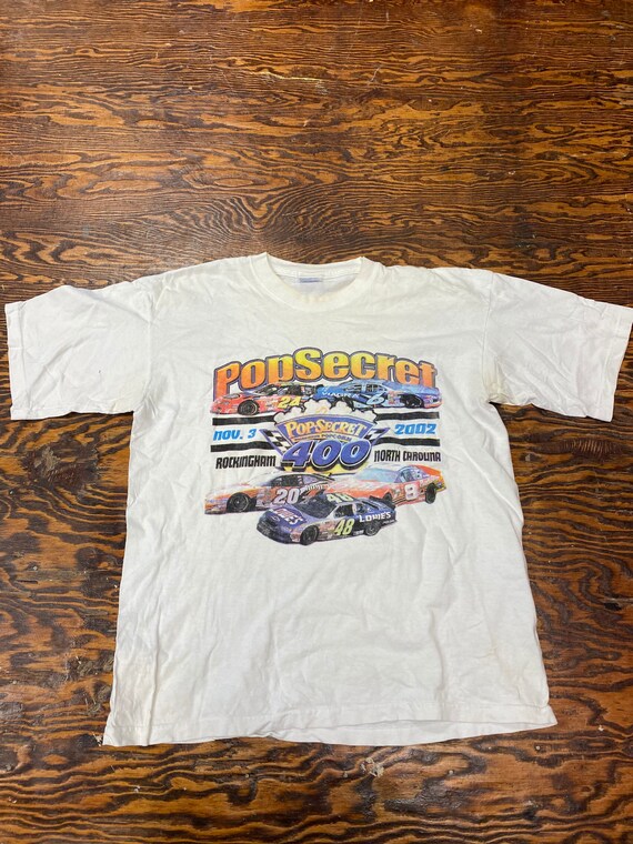 Vintage Pop Secret 400 popcorn Racing Graphic Shir