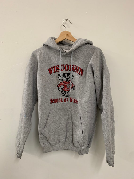 NCAA Wisconsin Badgers school of nursing vintage 9
