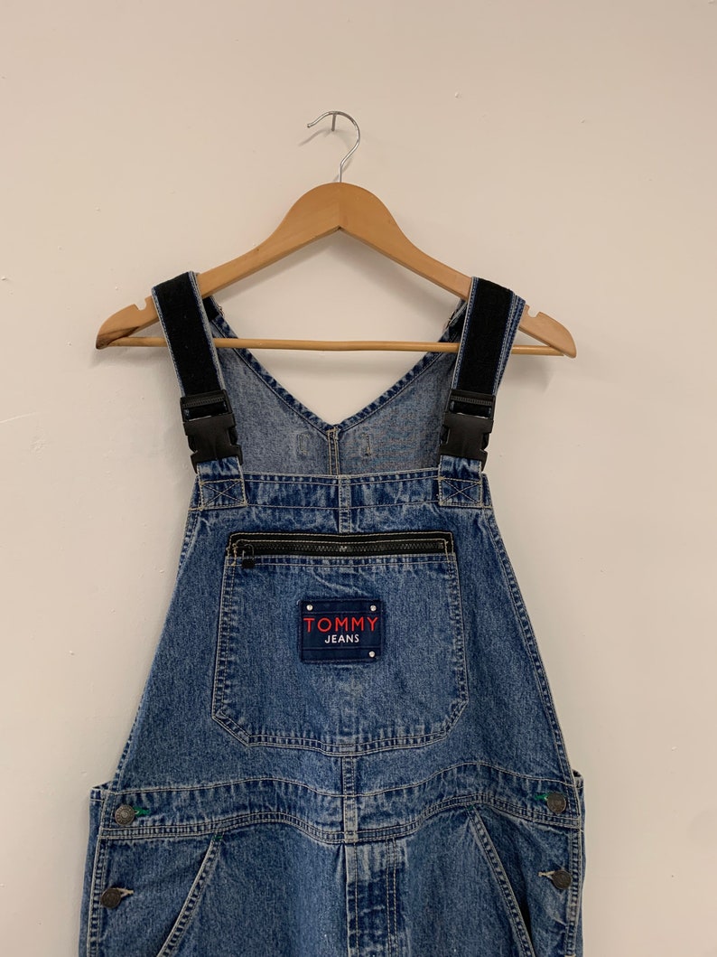 Vintage 90s Tommy Hilfiger Denim Overalls
