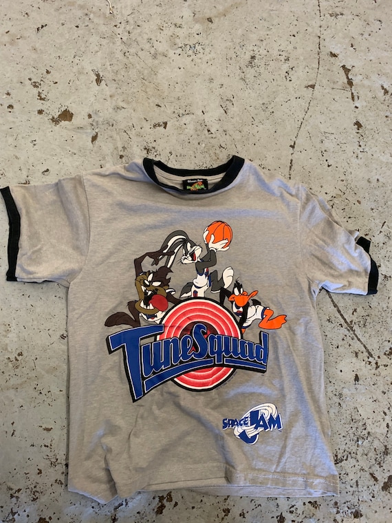 Vintage 90s Space Jam Looney Tunes 1996 Graphic T-