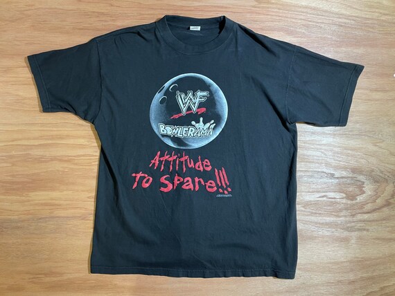 WWF Wrestling Bowlerama Vintage 1999 Graphic Shirt