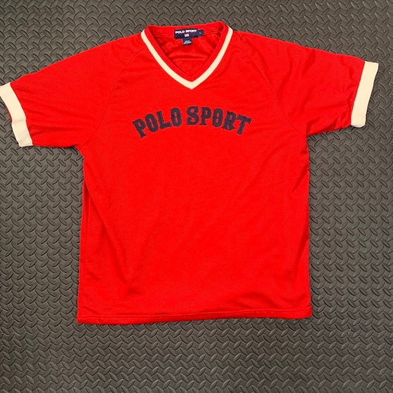 Vintage 90s Polo Sport By Ralph Lauren T Shirt Jer