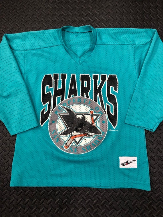 san jose sharks 90s jersey