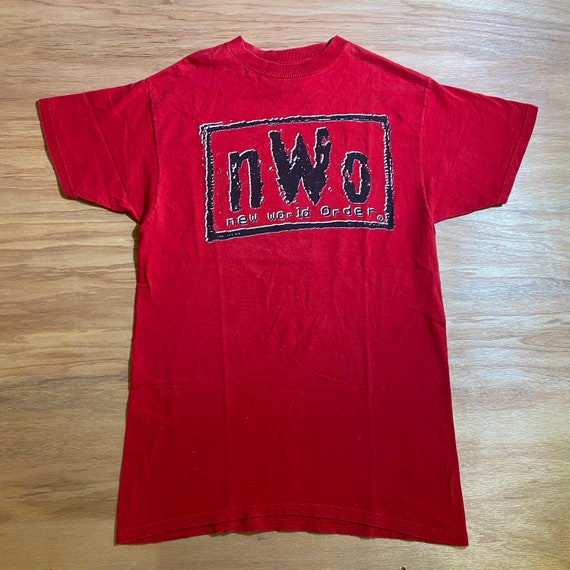 N.W.O New World Order Vintage 90s Graphic shirt Wr