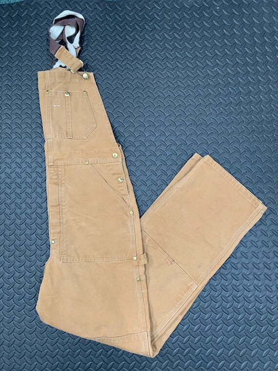 Vintage 90s Carhartt Inspired heavy duty paintersconstruction overalls