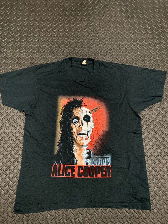 Vintage 80s Alice Cooper Thrash 1989 Band t-shirt