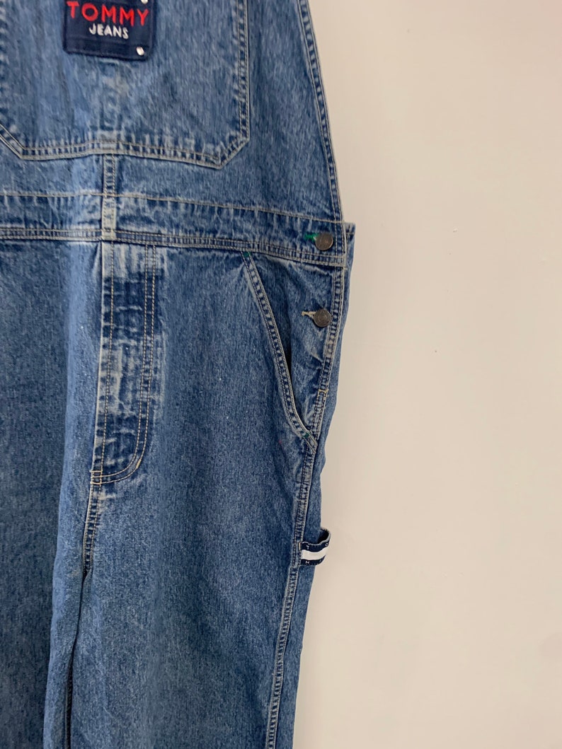 Vintage 90s Tommy Hilfiger Denim Overalls