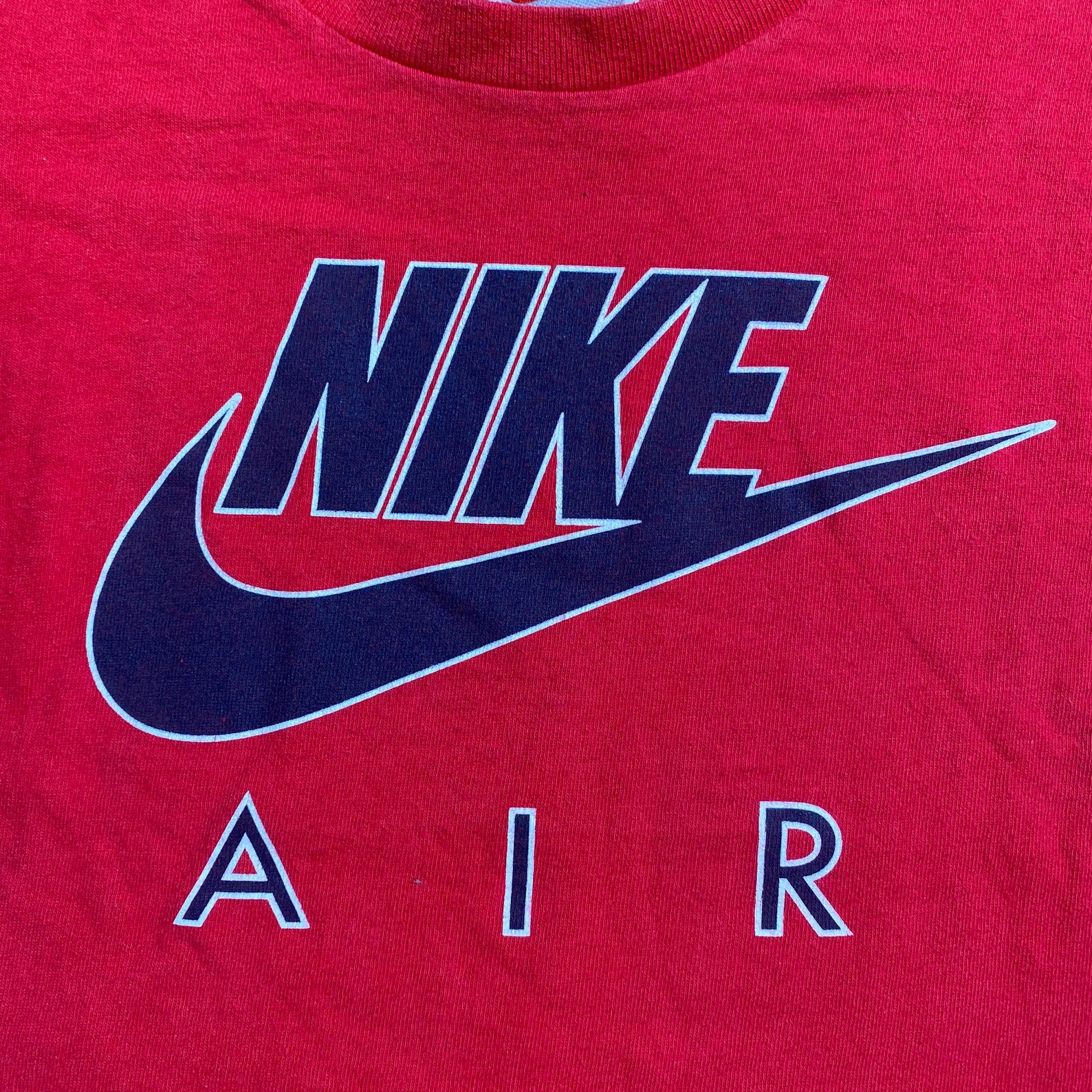 Vintage Nike Spellout Youth Grey Tag T-shirt | Etsy
