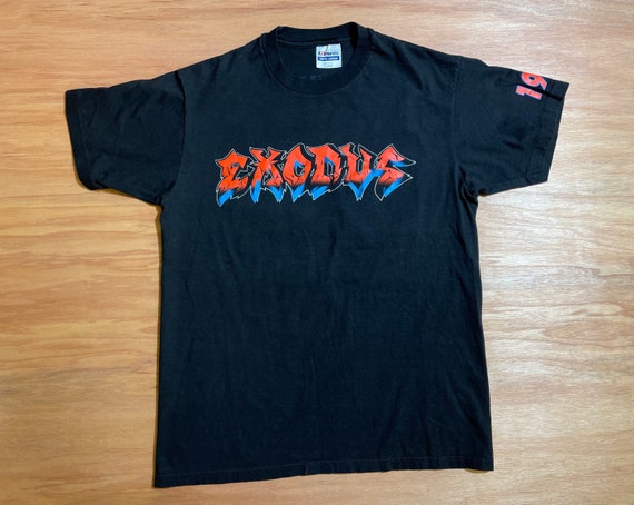 Vintage Exodus 1990 Graphic Band Shirt