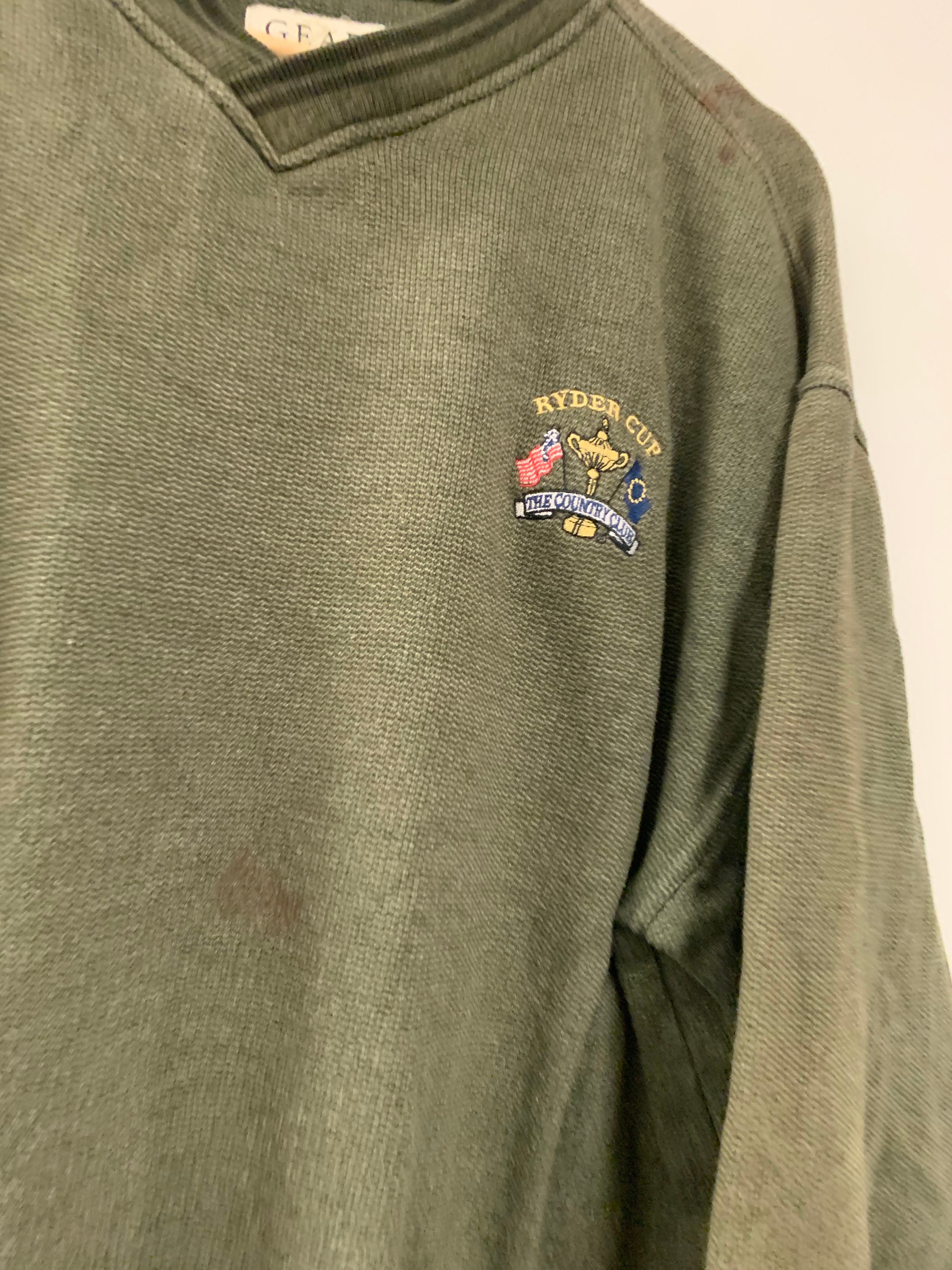 Vintage 90s Ryder Cup The a country Club Golf Crewneck Sweater | Etsy