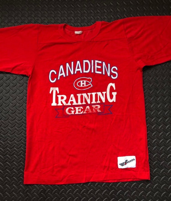Vintage 90s Montreal Canadians Training Gear Hocke