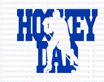 Hockey Dad SVG