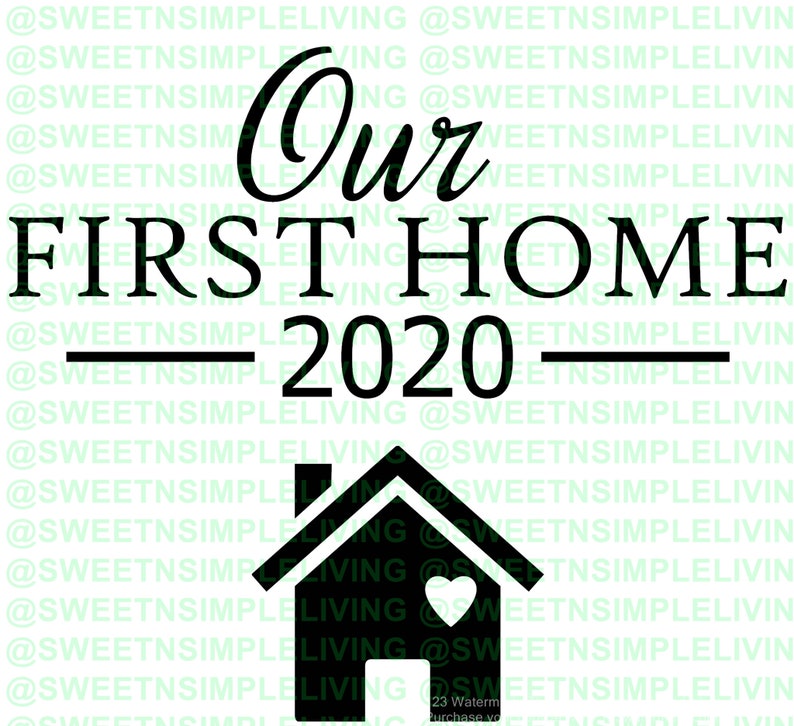 Download Our First Home SVG 2019 & 2020 | Etsy