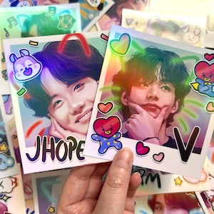 BTS HOLO VER/ Foto K-pop / Stampe K-pop /