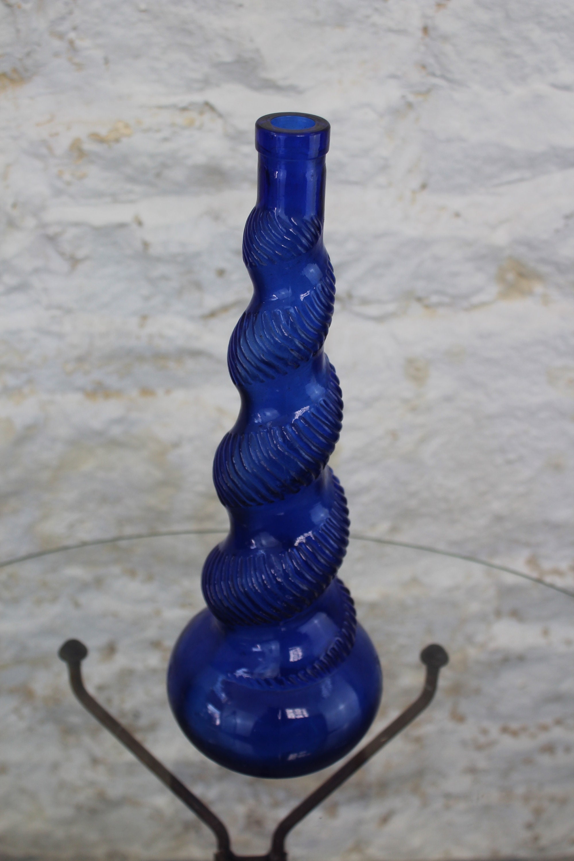 Vintage Decorative Glass Bottles Etsy