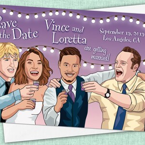 wedding crashers save the date, zabawne save the date, niepowtarzalne przypomnienie o ślubie, vince vaughn owen wilson save the date, niestandardowe save the date