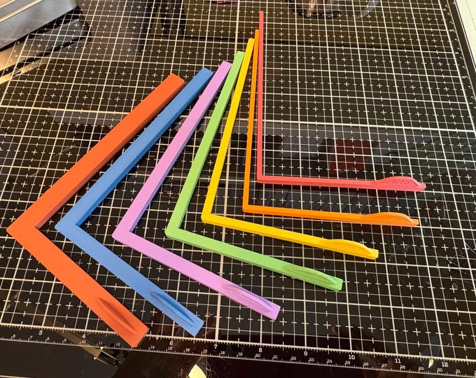 Paper Crafting Alignment Guides, Full Set With Size Tabs and Case ...