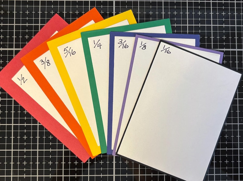 Template Alignment Guide Paper Crafting Alignment Guides, Full Set With Size Tabs and Case ...