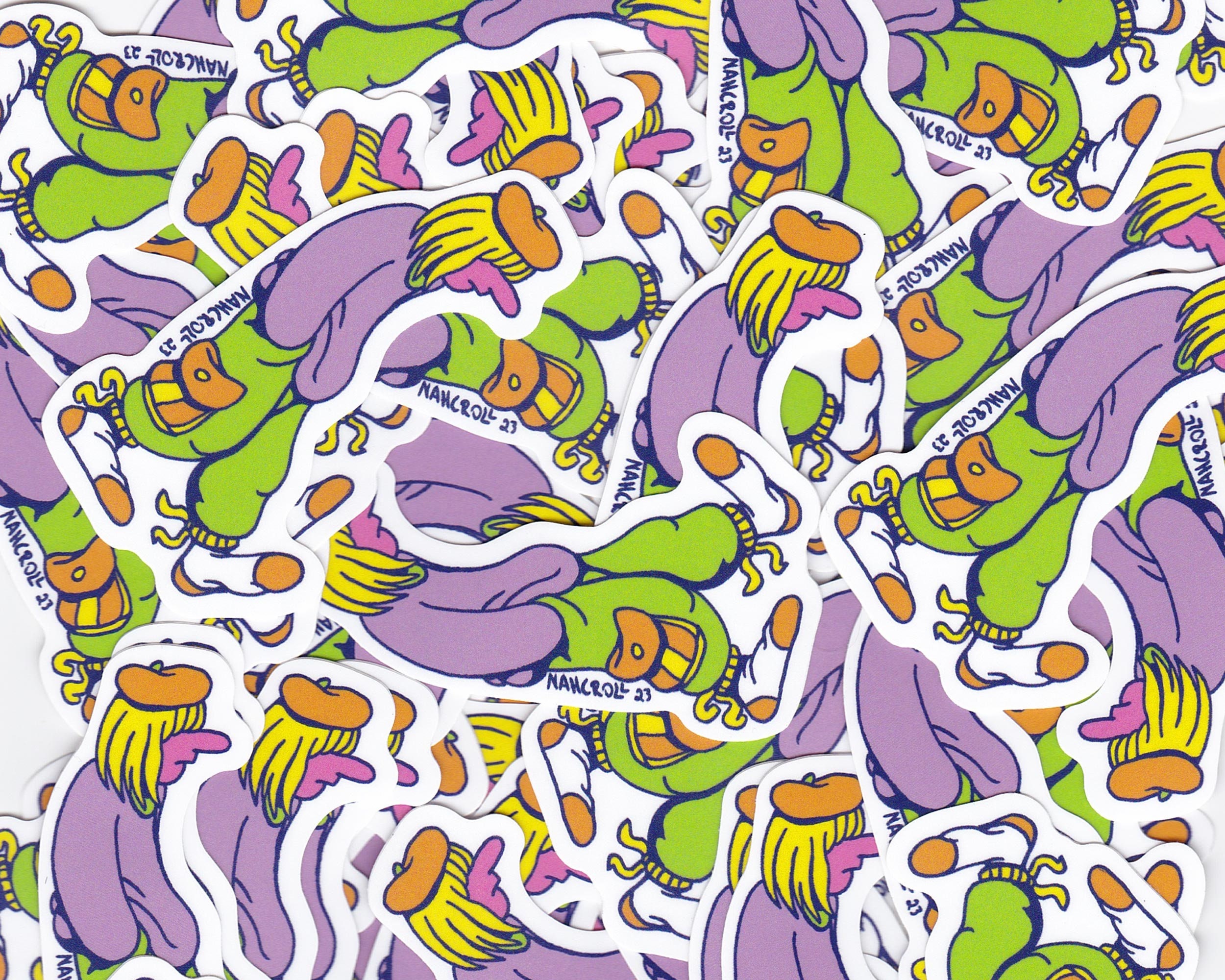 Angsty Stickers Art School Kid Matte Vinyl Sticker – Angsty Artist - Etsy