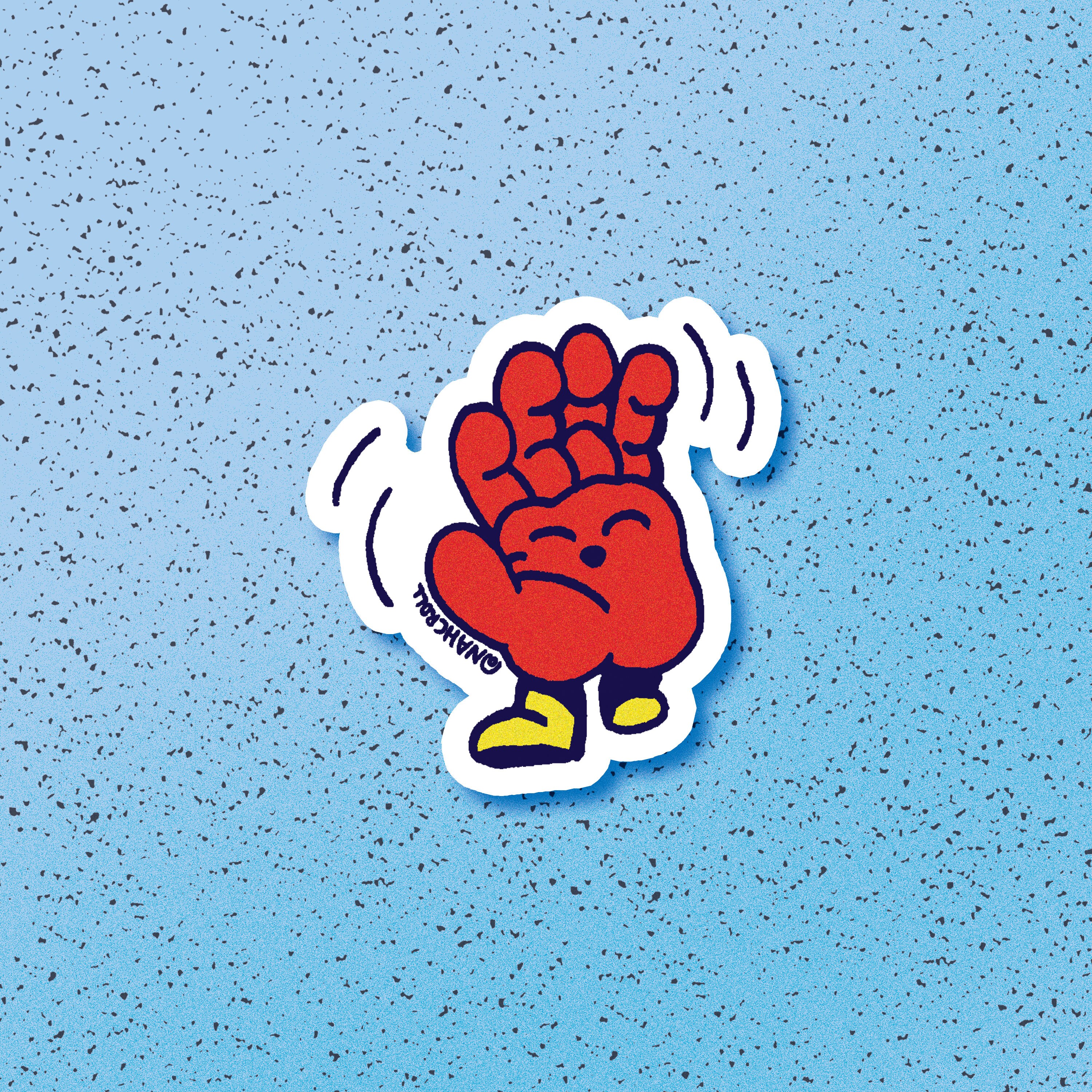 High 5 Sticker High Five - Matte/weatherproof Sticker - Etsy